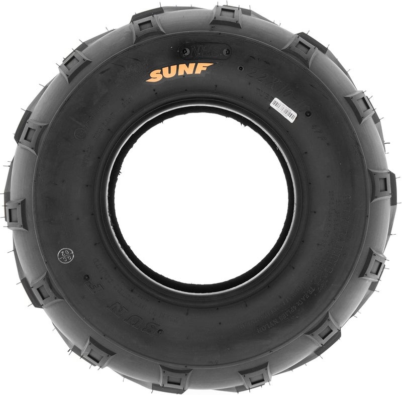 SUNF Pair of 2 A004 ATV Go-Karts 16x8-7 AT off-road Tires, Trail & Track, 6 PR, Tubeless - Image 5